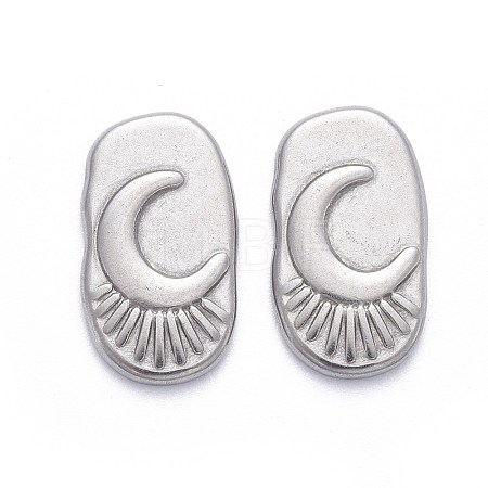 304 Stainless Steel Cabochons STAS-K213-08P-1