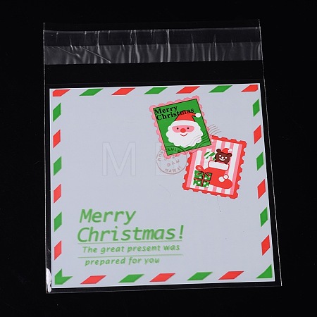 Rectangle OPP Cellophane Bags for Christmas OPC-L001-30-1