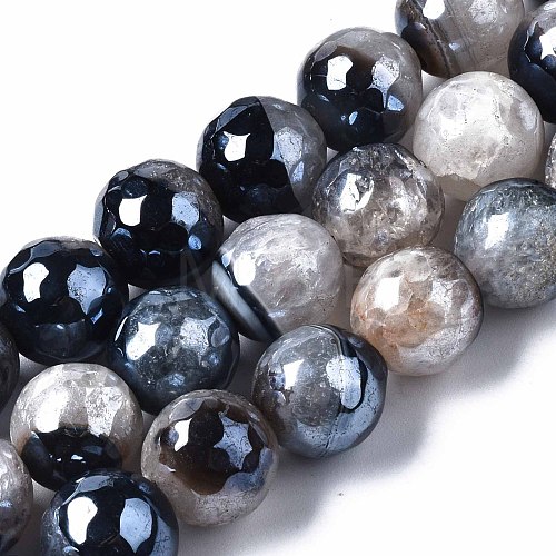 Natural Agate Beads Strands G-Q998-014B-1
