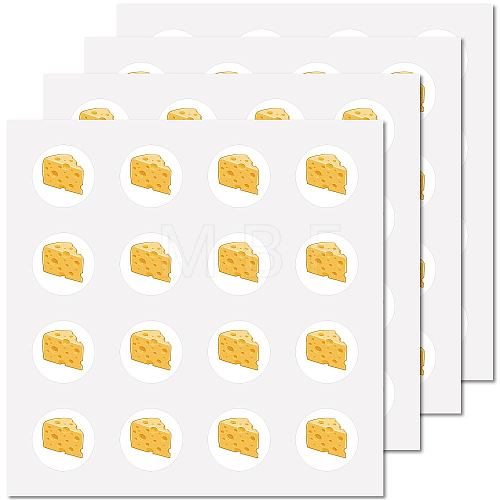 8 Sheets Plastic Waterproof Self-Adhesive Picture Stickers DIY-WH0428-036-1