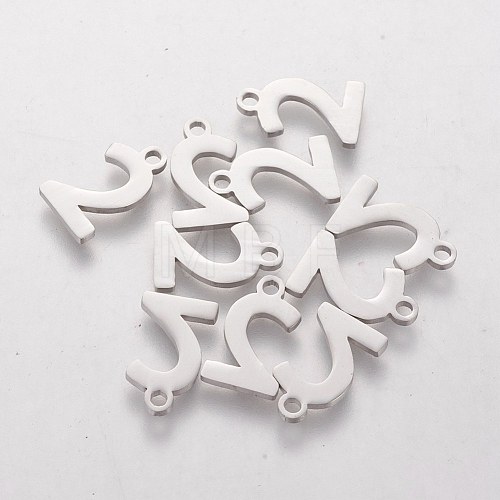 201 Stainless Steel Charms STAS-Q201-T408-2-1