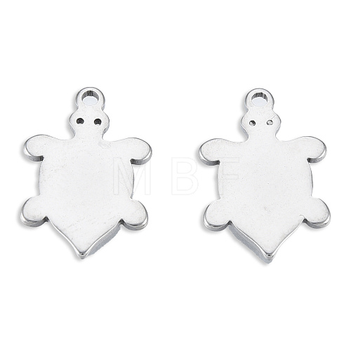 Non-Tarnish 201 Stainless Steel Charms STAS-N098-125P-1