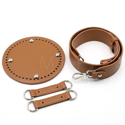 DIY PU Imitation Leather Purse Making Sets PW-WG179A6-02-1