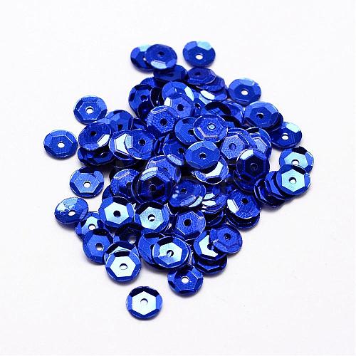 Plastic Paillette Beads PVC-A001-6mm-06-1