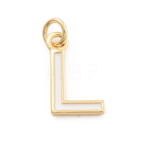 Rack Plating Brass Pendants KK-C065-05L-G-1