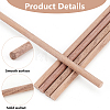 Black Walnut Wood Craft Sticks WH-WG85530-01-4