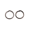Brass Saw Cut Open Jump Rings KK-G514-01L-B-1