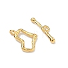 925 Sterling Silver Toggle Clasps STER-A051-01B-G-2