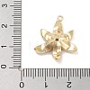 Brass Pave Clear Cubic Zirconia Pendants KK-Z061-13G-01-3