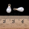 ABS Plastic Pearl Pendants FIND-Z105-03A-01G-3