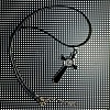 Vintage Religion Alloy Enamel Black Saint Benedict Medal Crucifix Cross Pendant Necklaces for Men Women ZV6035-4