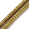 Electroplated Synthetic Non-magnetic Hematite Beads Strands G-K361-A04-01-1