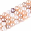 Natural Cultured Freshwater Pearl Beads Strands PEAR-N014-05M-02-2