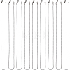 12Pcs 304 Stainless Steel Box Chain Necklaces Set NJEW-SC0001-21-1