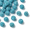 30Pcs Pave Disco Ball Beads RB-YW0001-14Q-1