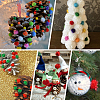 120Pcs Handmade DIY Doll Craft Pom Pom Balls FABR-SC0001-01C-01-6