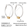304 Stainless Steel Big Hoop Earrings for Women MA0702-2-1