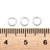 Brass Closed Jump Rings KK-D257-01P-03-3