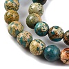 Dyed Natural Regalite/Imperial Jasper/Sea Sediment Jasper Beads Strands X-G-B124-C02-06-4