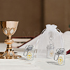 32Pcs Glass Bottle Pendant Decorations HJEW-OC00368-5