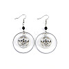 Zinc Alloy Dangle Earrings for Women WG27C39-01-5