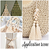 400Pcs 5 Styles Natural Unfinished Wood Beads WOOD-PA0001-55-5