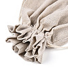 Cotton Cloth Packing Pouches Drawstring Bags ABAG-R011-30X40-01-2