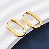 PVD Vacuum Plating 304 Stainless Steel Huggie Hoop Earrings STAS-S103-21G-2