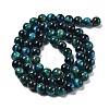 Natural Tiger Eye Beads Strands X-G-B133-A02-6MM-07-5