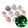 Opaque Luminous Resin & CCB Plastic Beads RESI-G119-14A-1