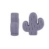 20Pcs Cactus Food Grade Eco-Friendly Silicone Focal Beads JX906J-1