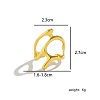 Brass Cuff Rings UD0952-6