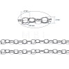 Brass Cable Chains CHC024Y-NFK-6