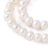 Natural Cultured Freshwater Pearl Beads Strands PEAR-I007-07Q-08A-4