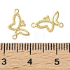 Brass Filigree Connector Charms KK-F880-01G-3