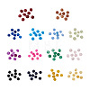 Craftdady 490Pcs 14 Colors Imitation Jade Glass Beads Strands GLAA-CD0001-13-2