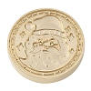Christmas Series Wax Seal Brass Stamp Head LS-AJEW-M037-01G-17-2
