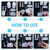 DIY Quicksand Jewelry Kits DIY-PH0027-33-6
