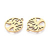201 Stainless Steel Pendants STAS-T073-52G-2