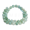 Dyed Imitation Jade Glass Beads Strands GL-Z001-02A-10-3