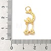925 Sterling Silver Pave Clear Cubic Zirconia Pendants STER-G049-01A-G-3