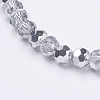 Electroplate Glass Beads Strands LS-EGLA-J042-4mm-H02-1