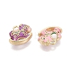 Alloy Enamel Pendants ENAM-N069-08KCG-2