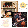 DIY Halloween Wooden Ornaments Making Kits DIY-CD0001-42-8
