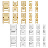 24Pcs 12 Styles Eco-Friendly Brass Watch Band Clasps KK-DR0001-65-1
