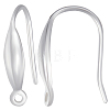 5 Pairs 925 Sterling Silver Earring Hooks STER-BBC0001-46-1