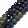 Natural Sapphire Beads Strands G-G927-21B-1