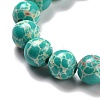 Synthetic Imperial Jasper Beads Strands G-E568-01A-02-3