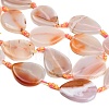 Natural Banded Agate/Striped Agate Beads Strands GG-CBAE0EB-01A-04-4