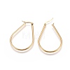 PVD Vacuum Plating 304 Stainless Steel Hoop Earrings EJEW-L222-13G-2